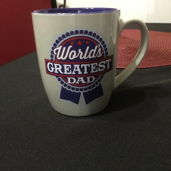 World’s GREATEST DAD (NEW) 12oz ceramic mug, Microwave/ Dishwasher safe - Picture 5 of 11